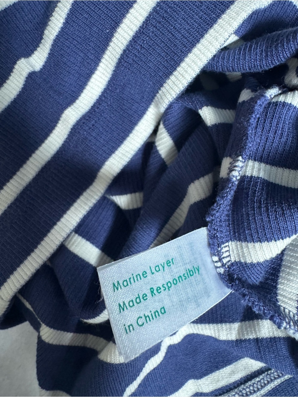 Marine Layer Striped Ribbed Tank - Picture 6 of 7
